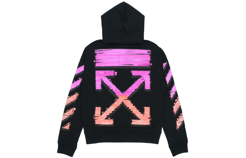 Off-White Off-White SS21 Gradient Zipper Classic Jacket Ordinary Version Black OMBE001R21FLE0021032 outlook