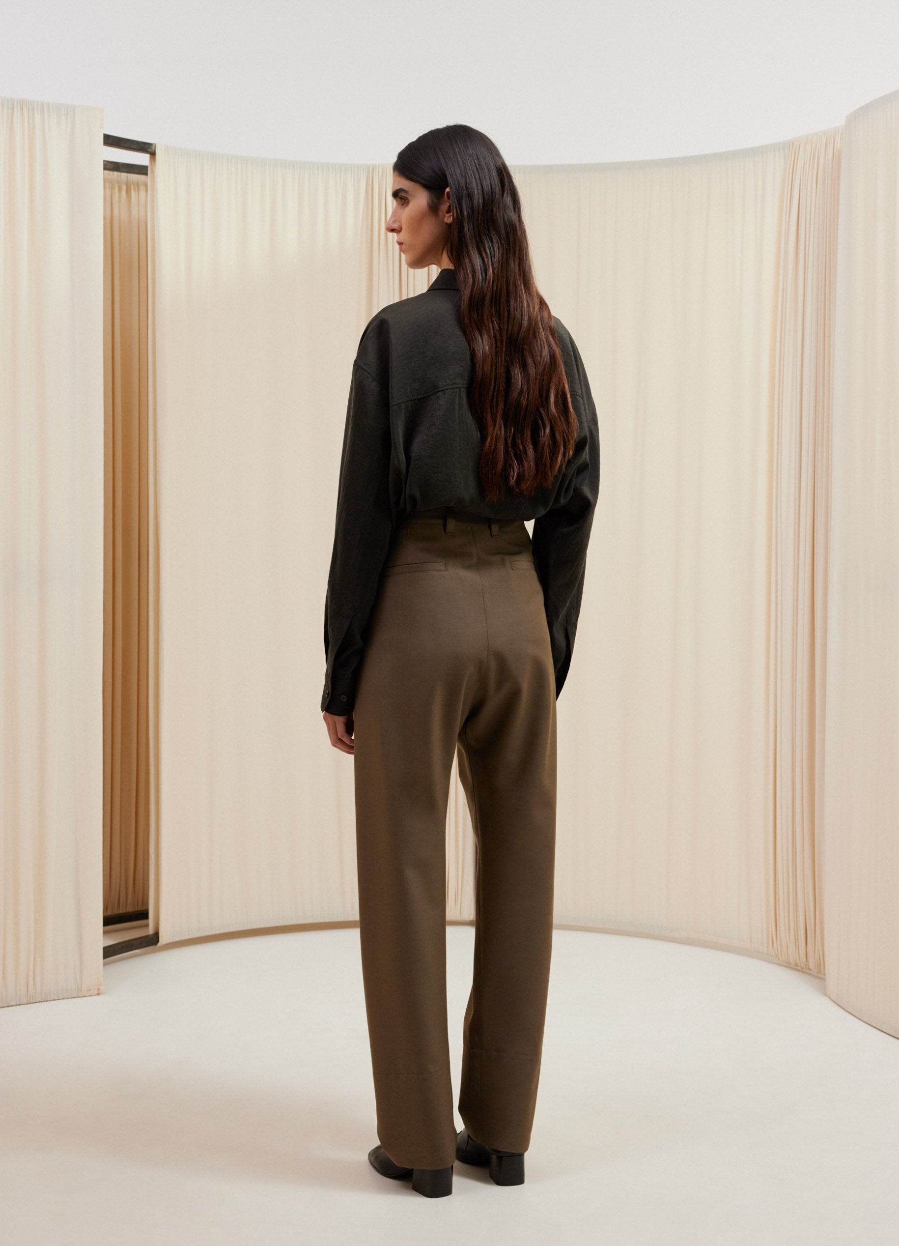 PLEATED TAILORED PANTS - 2