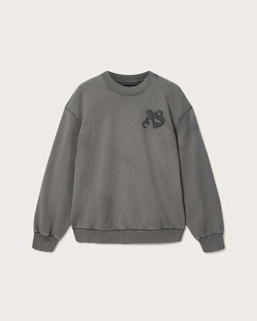 INSIGNIA CREW NECK COTTON SWEATSHIRT - 1