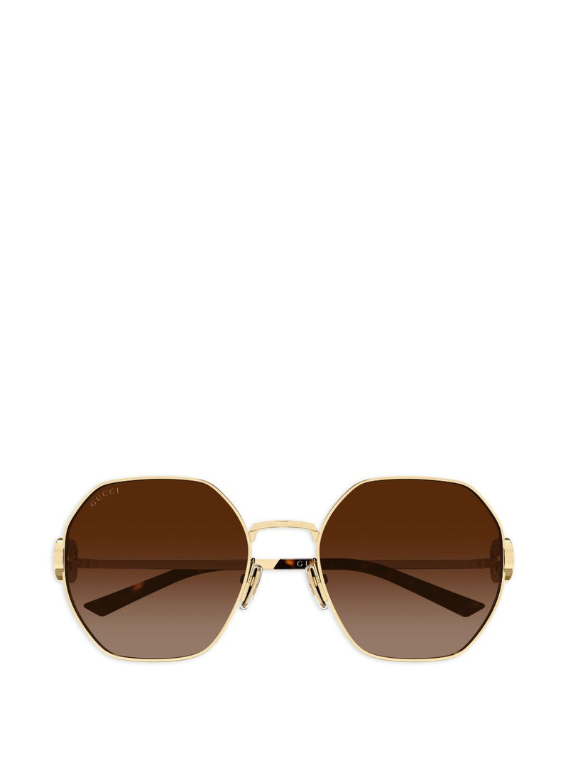 interlocking G geometric-frame sunglasses 1