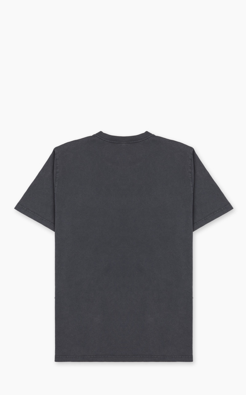 Nudie Jeans ROY THRILLER TRACKS T-SHIRT ANTRACITE outlook