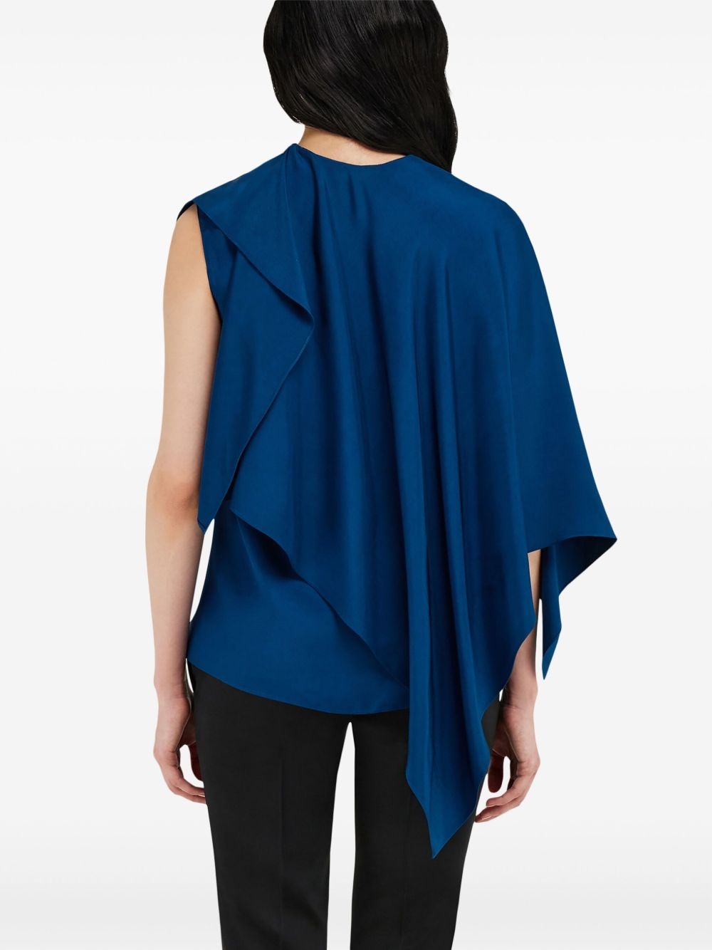 cape-design blouse - 4