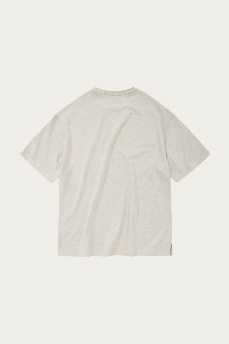 FrizmWORKS OG Double Rib Oversized Tee - Oatmeal outlook