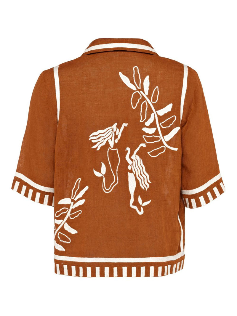 Crab button-up shirt 5