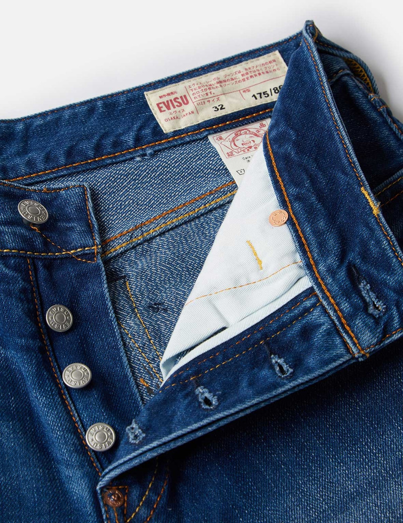 CAMOUFLAGE BRUSHSTROKE DAICOCK DENIM SHORTS 10