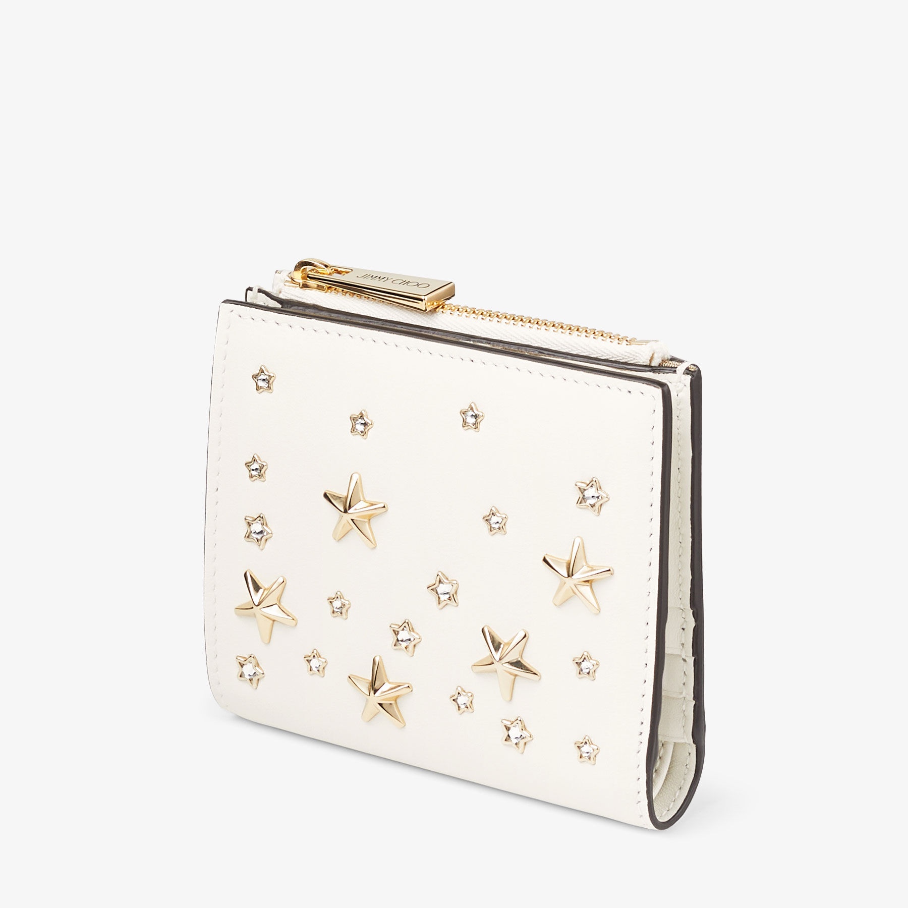 Hanni
Latte Calf Leather Wallet with Stars - 2