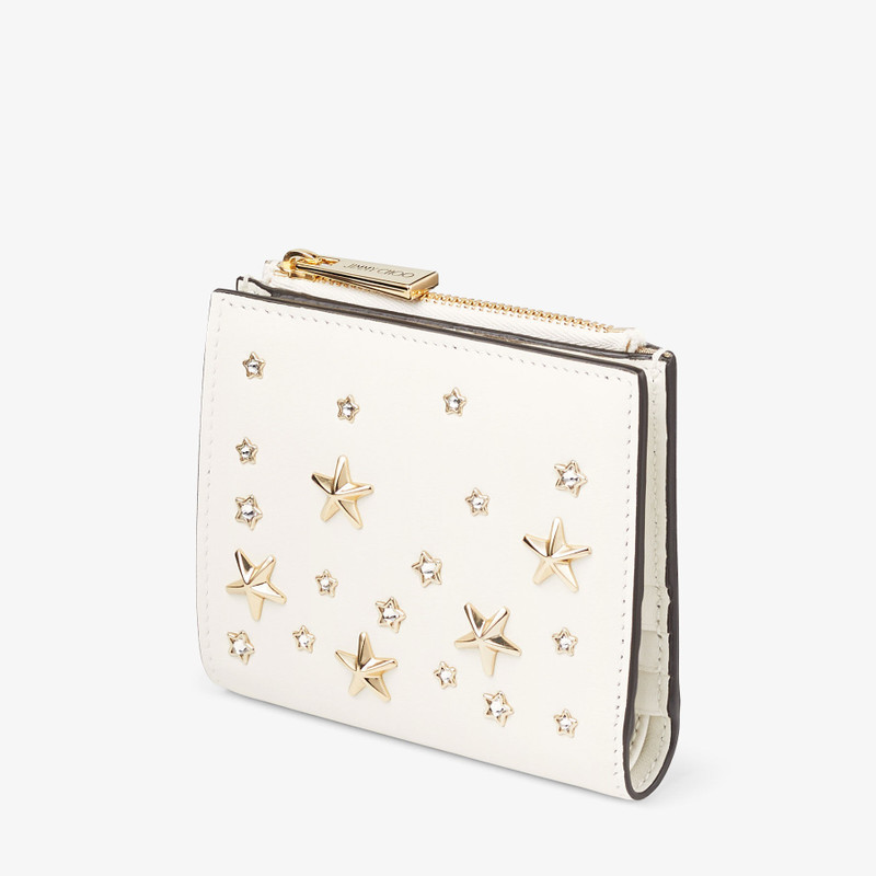 Hanni
Latte Calf Leather Wallet with Stars 2