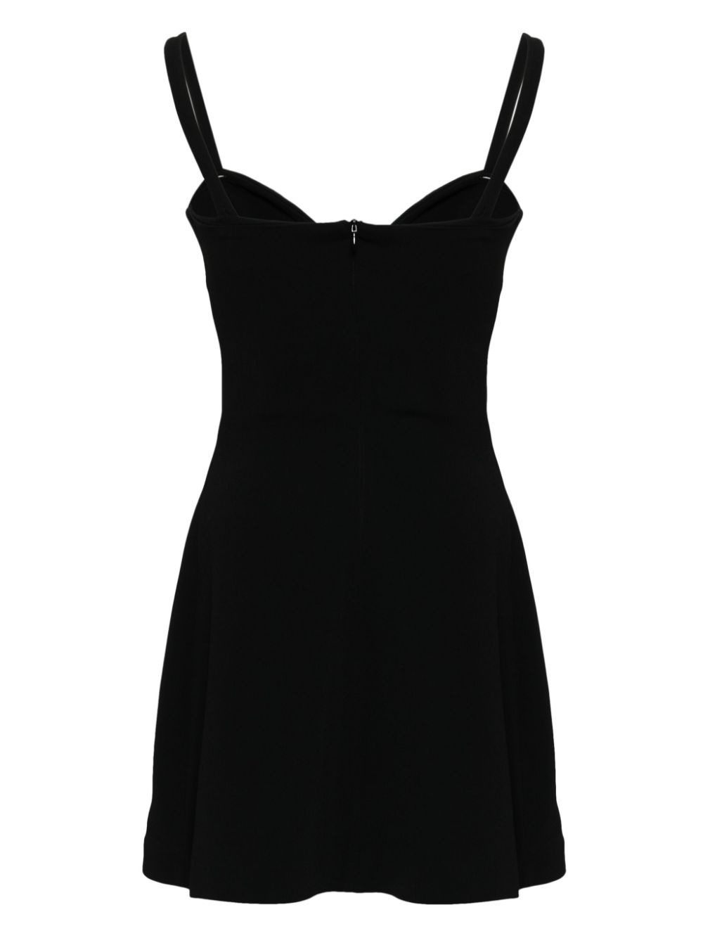 velvet bustier mini dress - 2