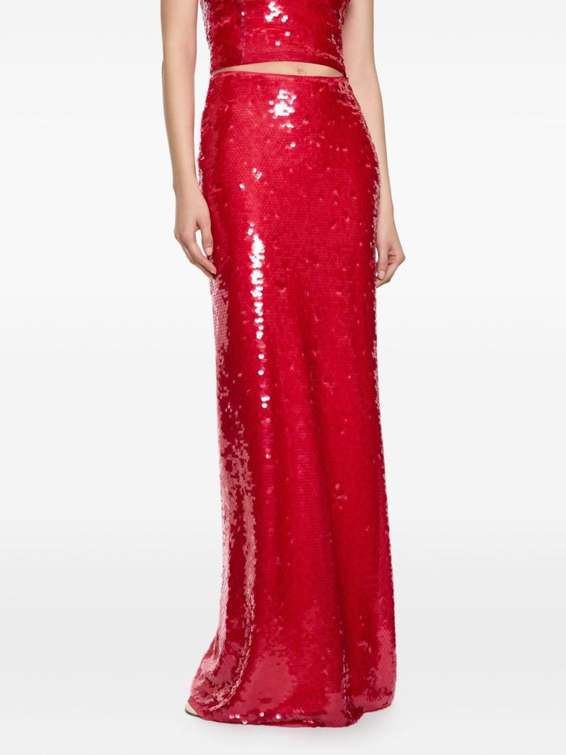 Paris Georgia Mermaid sequin maxi skirt outlook