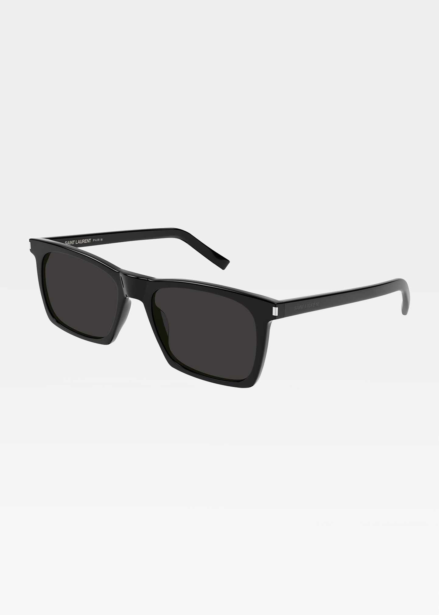 Men's Slim Acetate Rectangle Sunglasses - 1