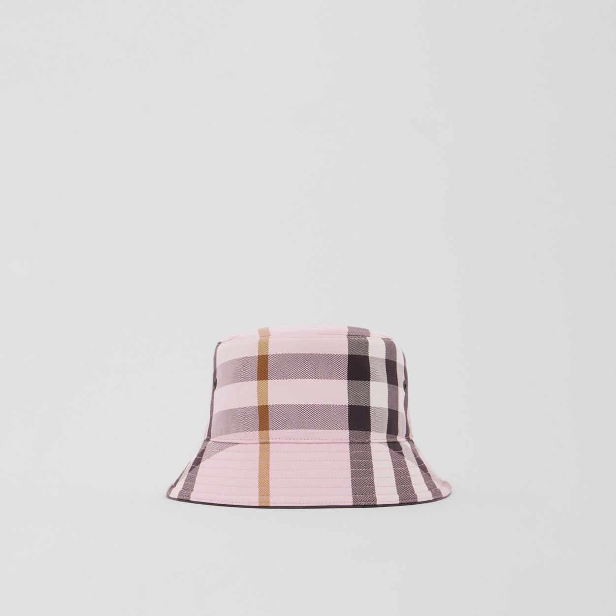 Check Cotton Bucket Hat - 5