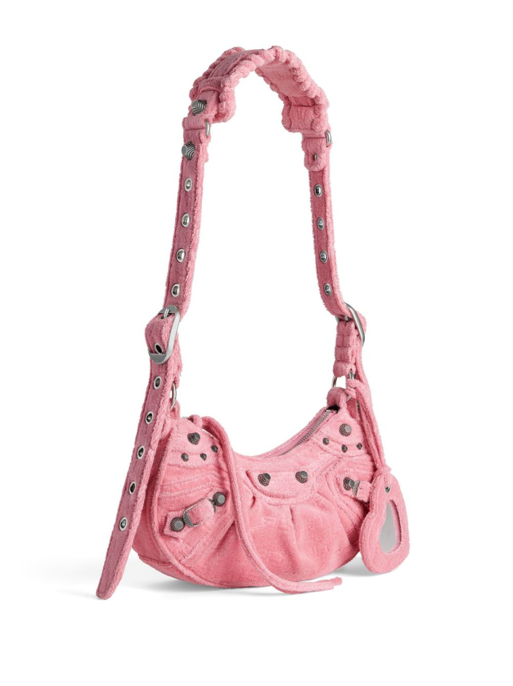 Balenciaga Le Cagole XS denim shoulder bag - 5