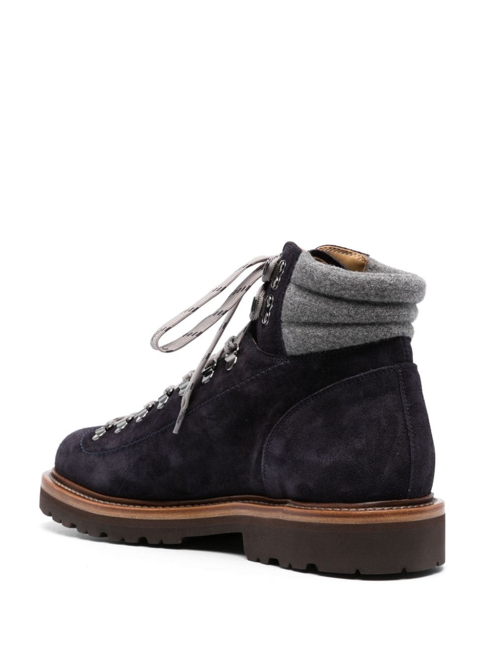 Mountain lace-up suede boots - 4