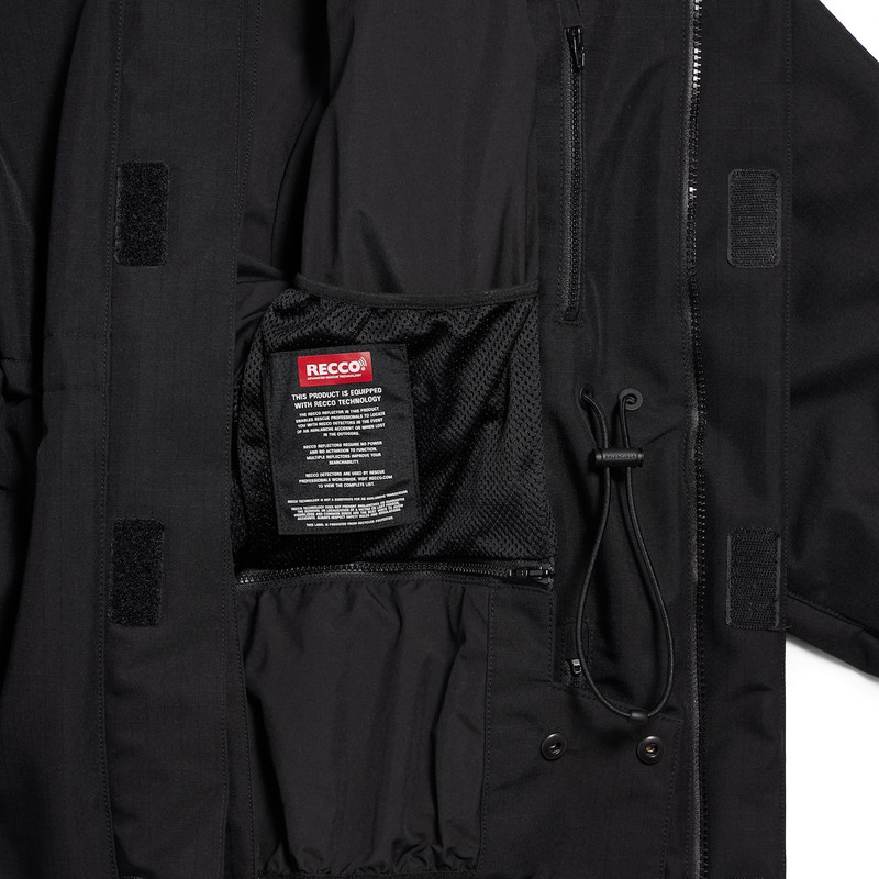 Women's 3b Sports Icon Ski High Collar Parka in Black 6