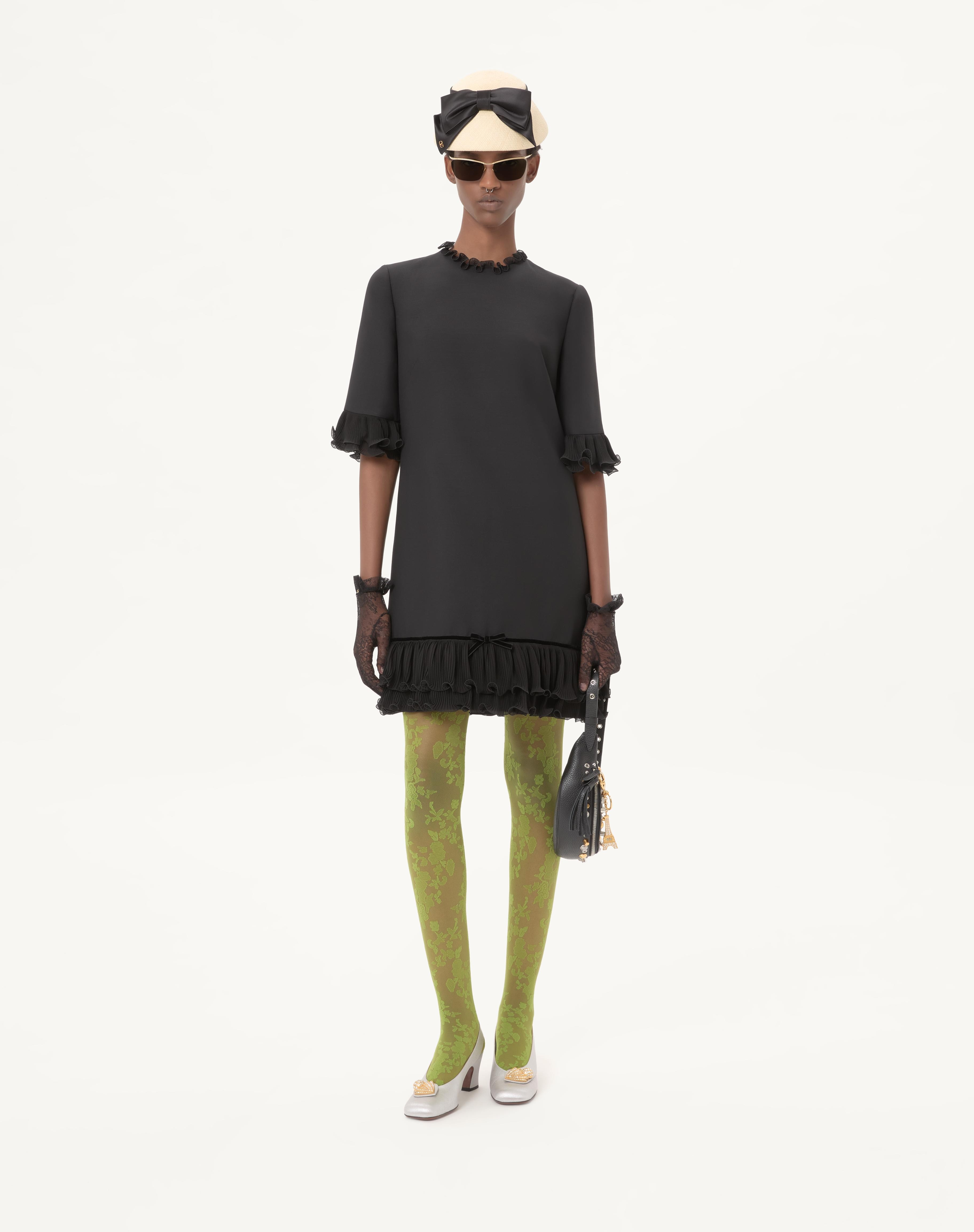 CREPE COUTURE SHORT DRESS - 2