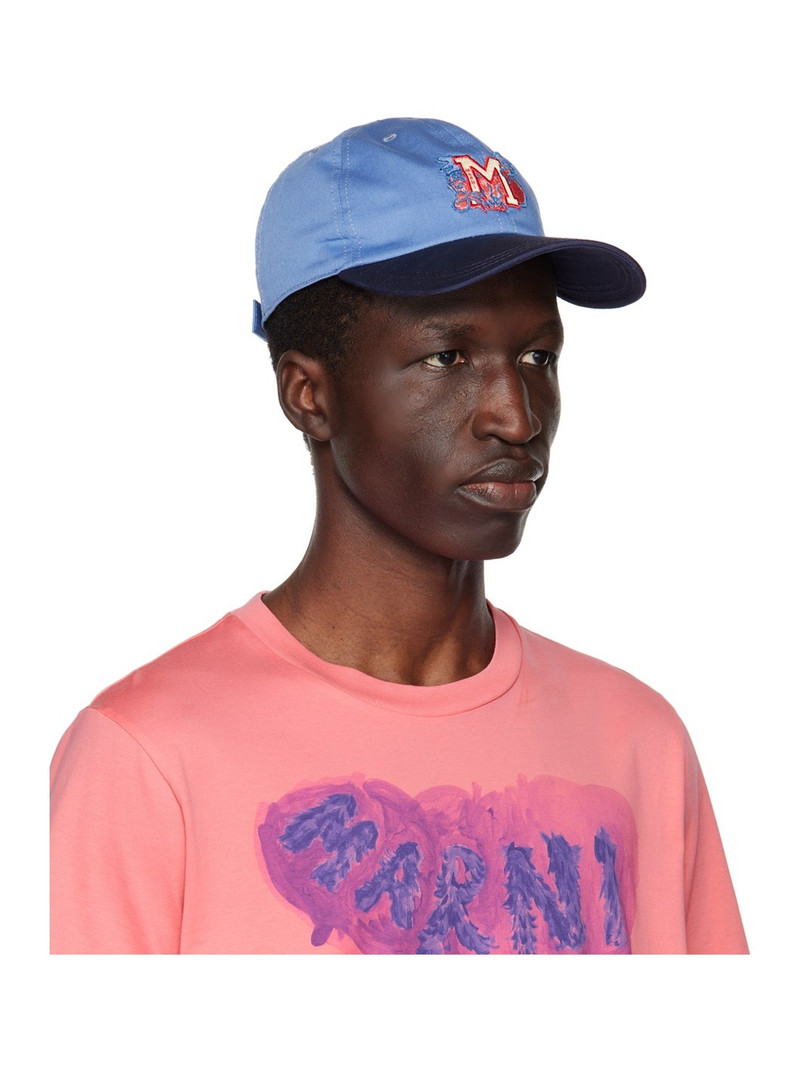 Marni Blue Cinch Strap Cap outlook