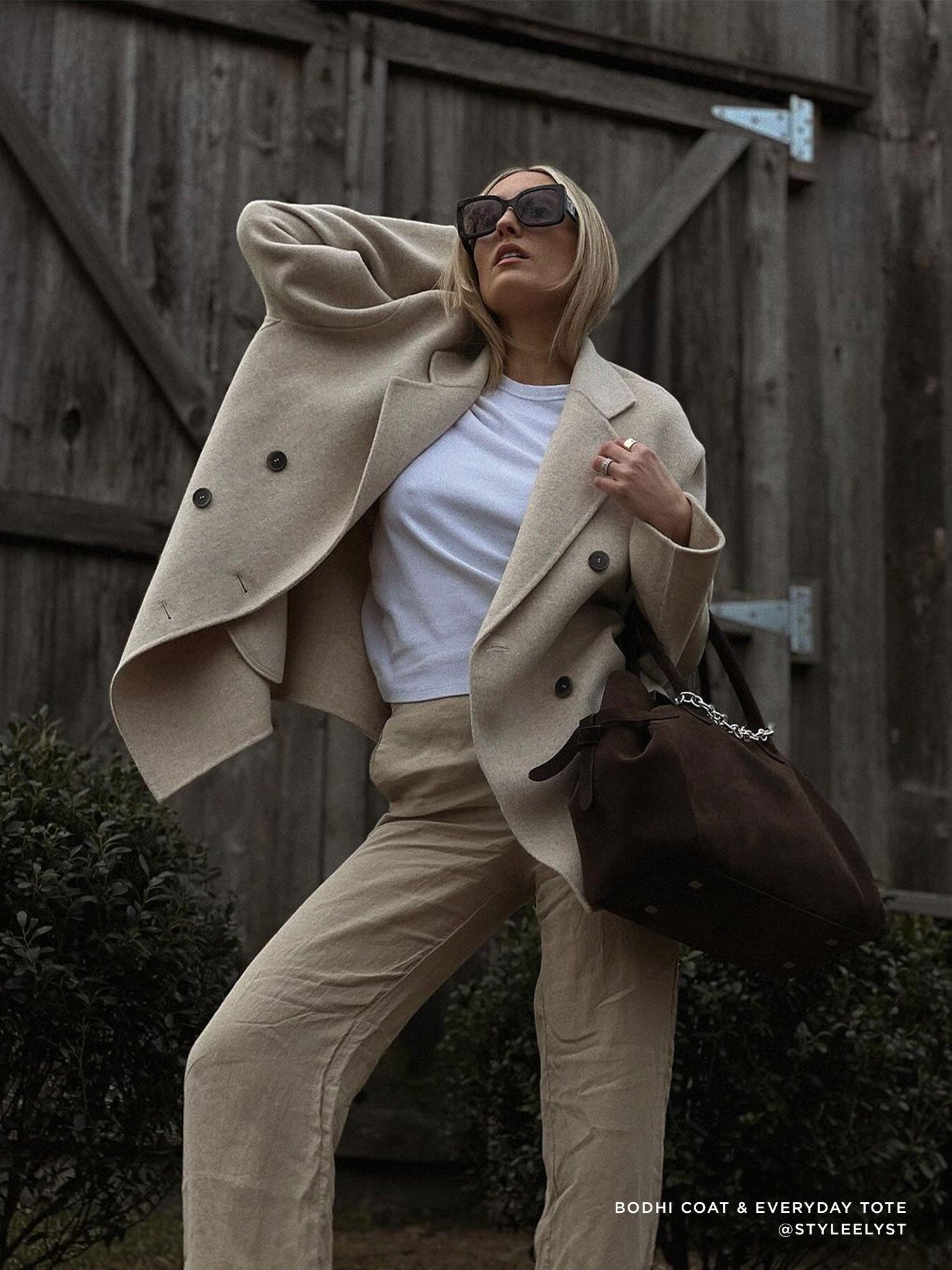 The Bodhi Double Breasted Coat - 8