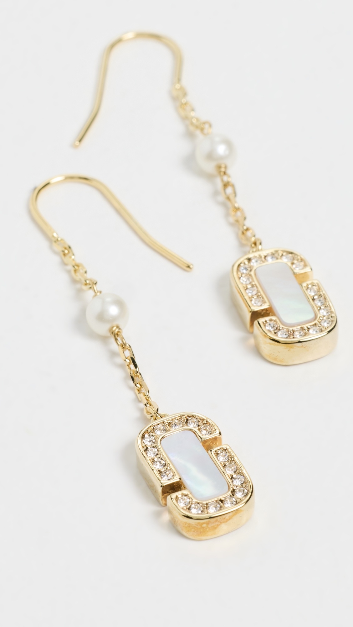 J Marc Luxe Mop Drop Earrings - 3