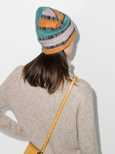 Missoni stripe knitted beanie outlook