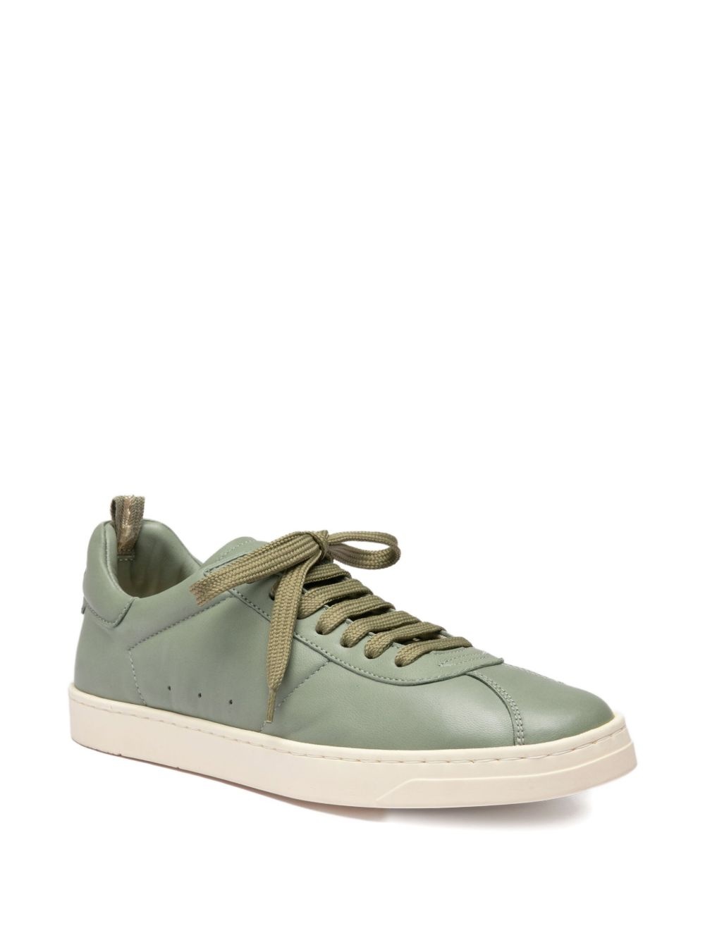 leather sneakers - 2