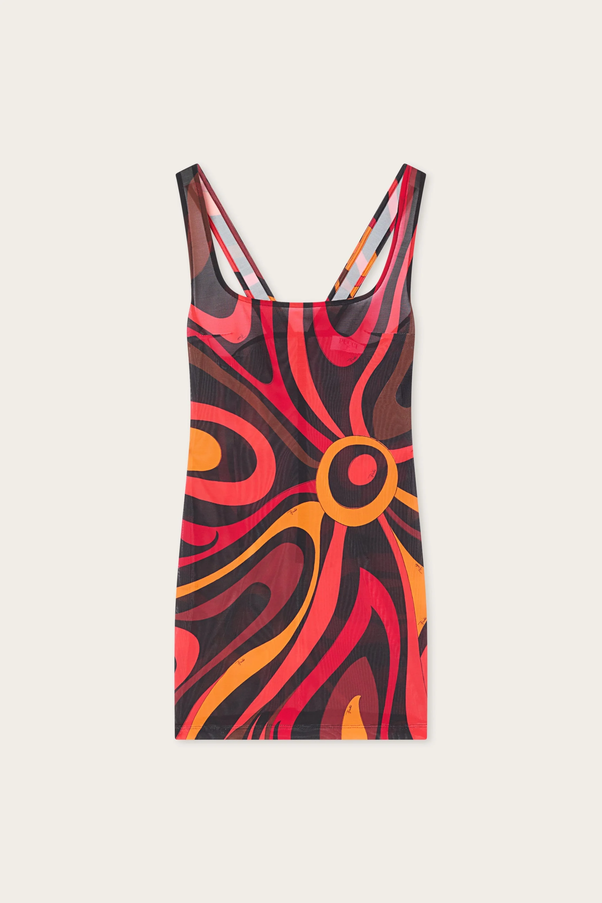 MARMO PRINT DRESS - 1
