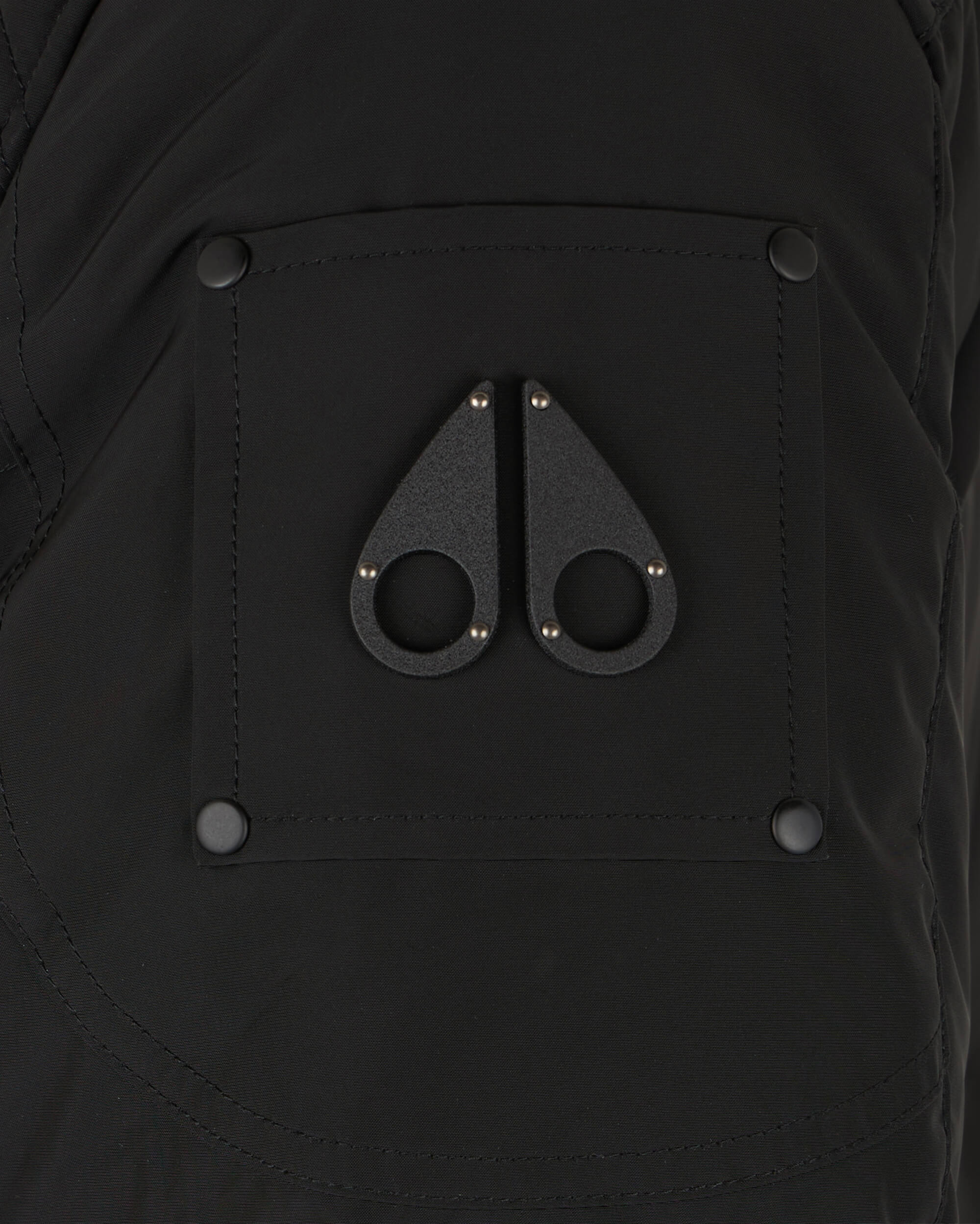 ONYX ROUND ISLAND SHEARLING DOWN JACKET - 5