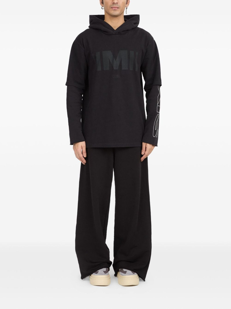 MM6 Maison Margiela graphic-print hoodie outlook