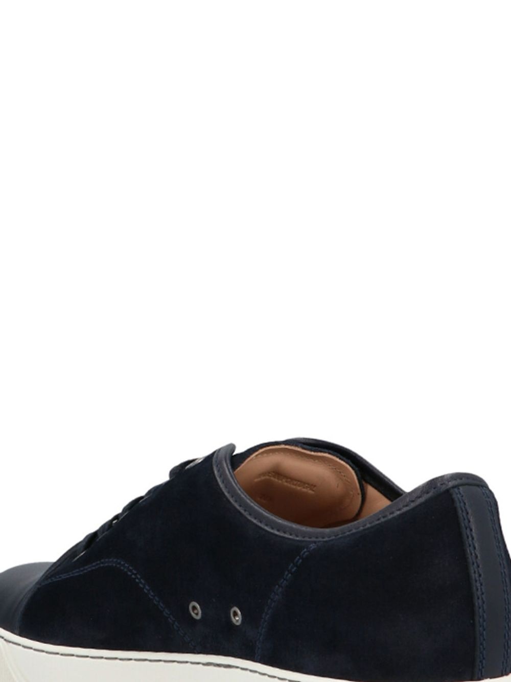 suede lace-up sneakers - 2