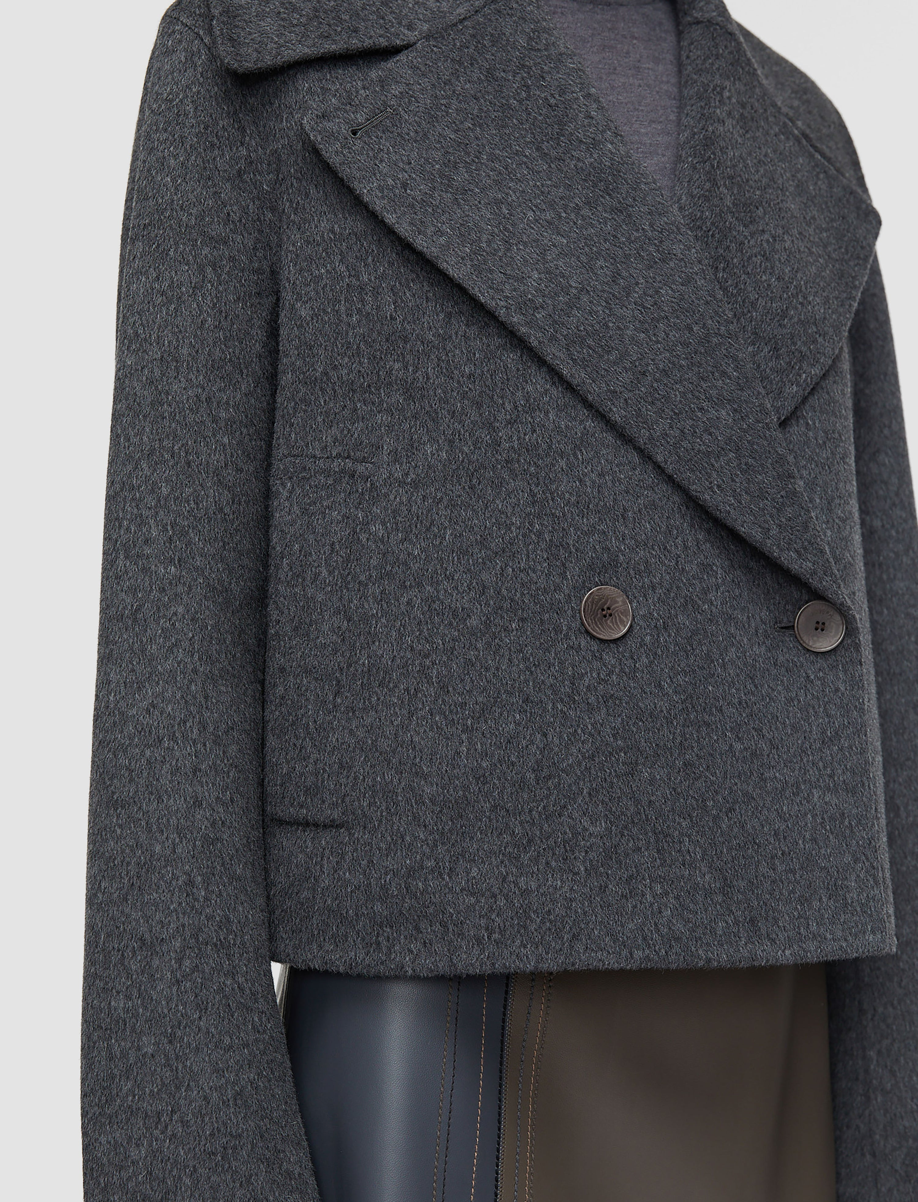 Delano Double Face Cashmere Jacket - 4