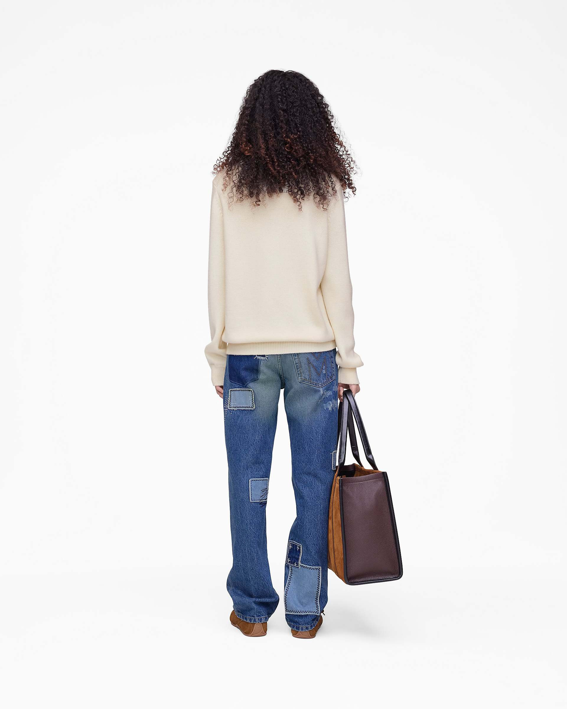 MARC IS JOY JACQUARD CREWNECK - 4