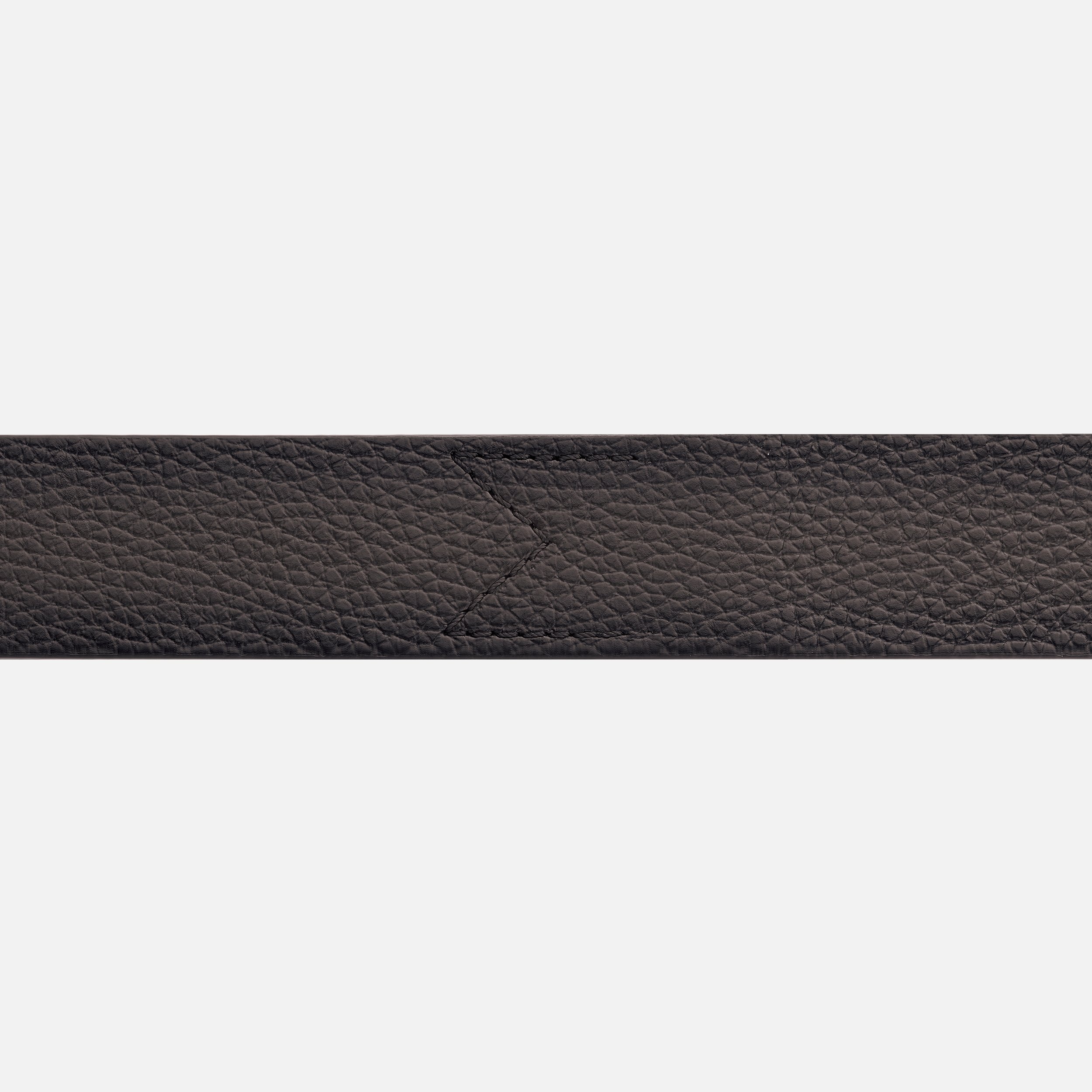 M buckle sfumato brown 35 mm leather belt - 5