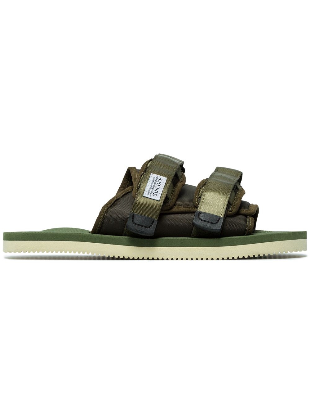 green Moto sandals - 1