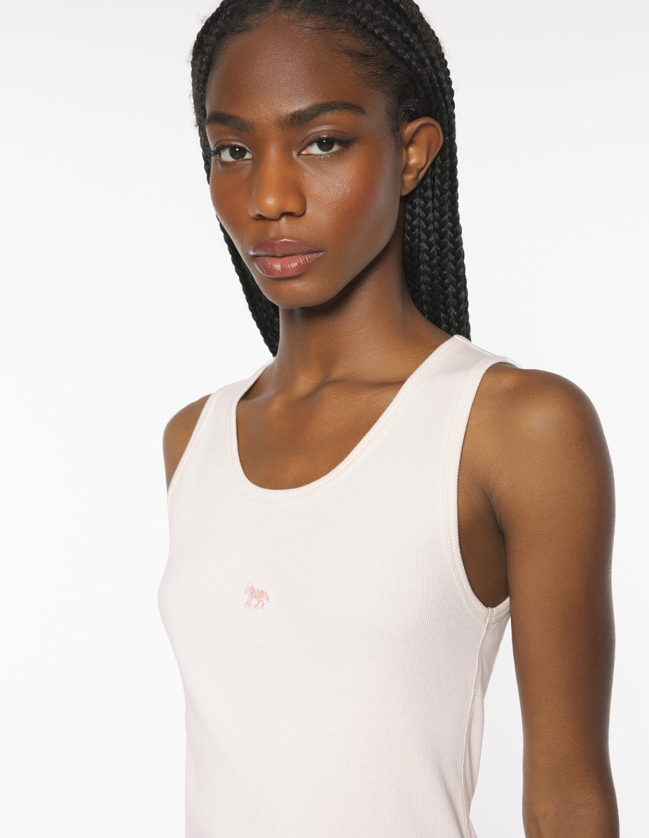 BABY FOX RIBBED TANK TOP - 4