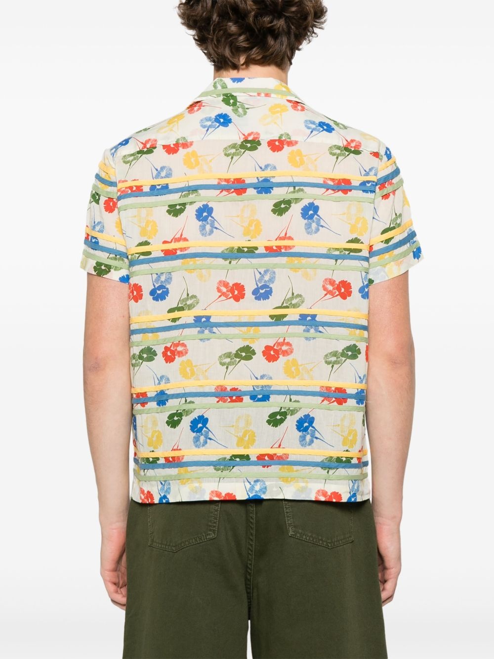 Flower Stamp shirt - 4