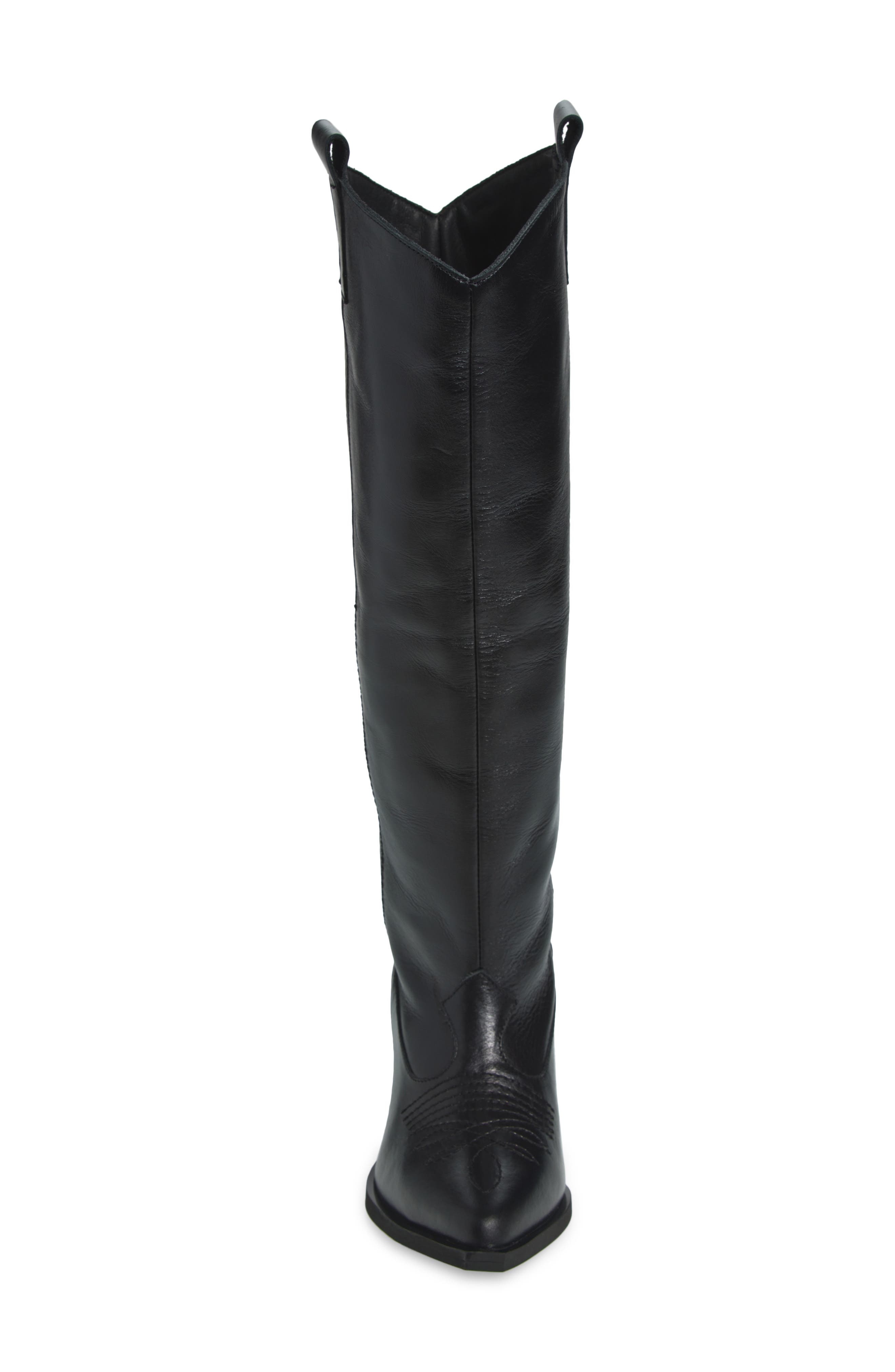 Vaquera Kitten Heel Cowboy Boot in Black at Nordstrom - 4
