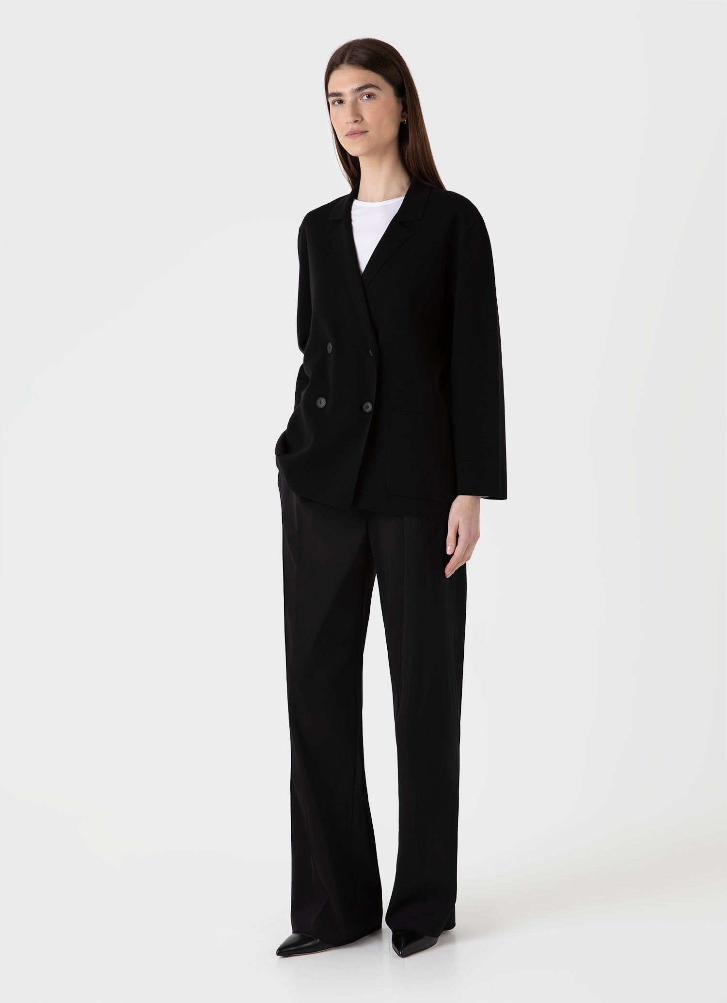 Merino Milano Knit Blazer - 2
