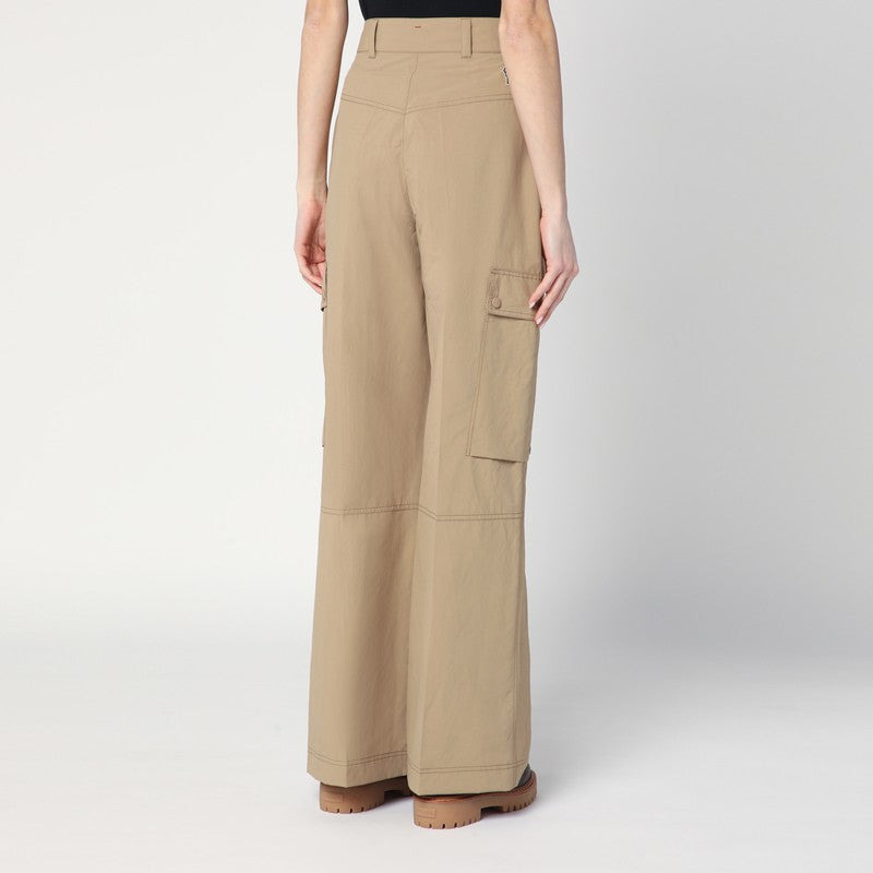BEIGE CARGO PANTS - 2