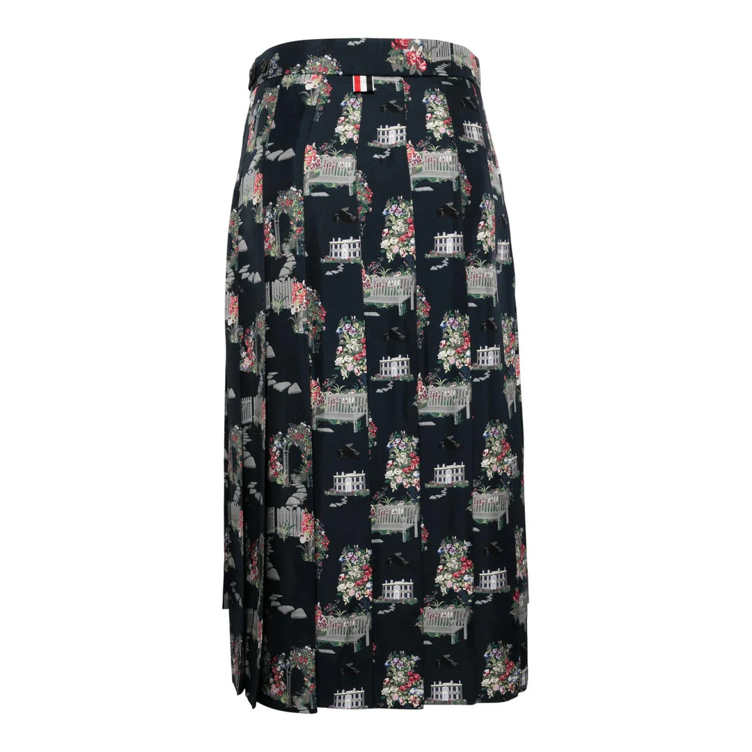 Classic Knee Length Dropped Skirt - 2