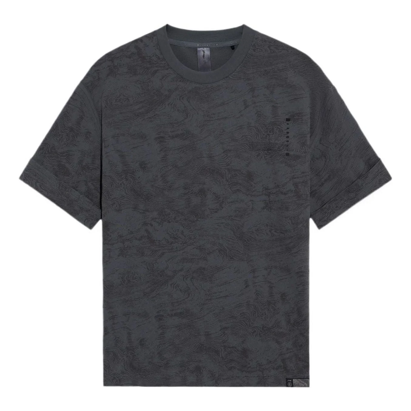 Li-Ning x Jackie Chan Kung Fu Graphic T-shirt 'Storm Grey' AHSS209-3 - 1