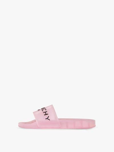 Givenchy GIVENCHY PARIS FLAT SANDALS IN RUBBER outlook
