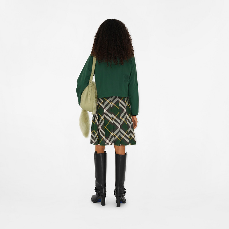 Cropped Nylon Jacket 4