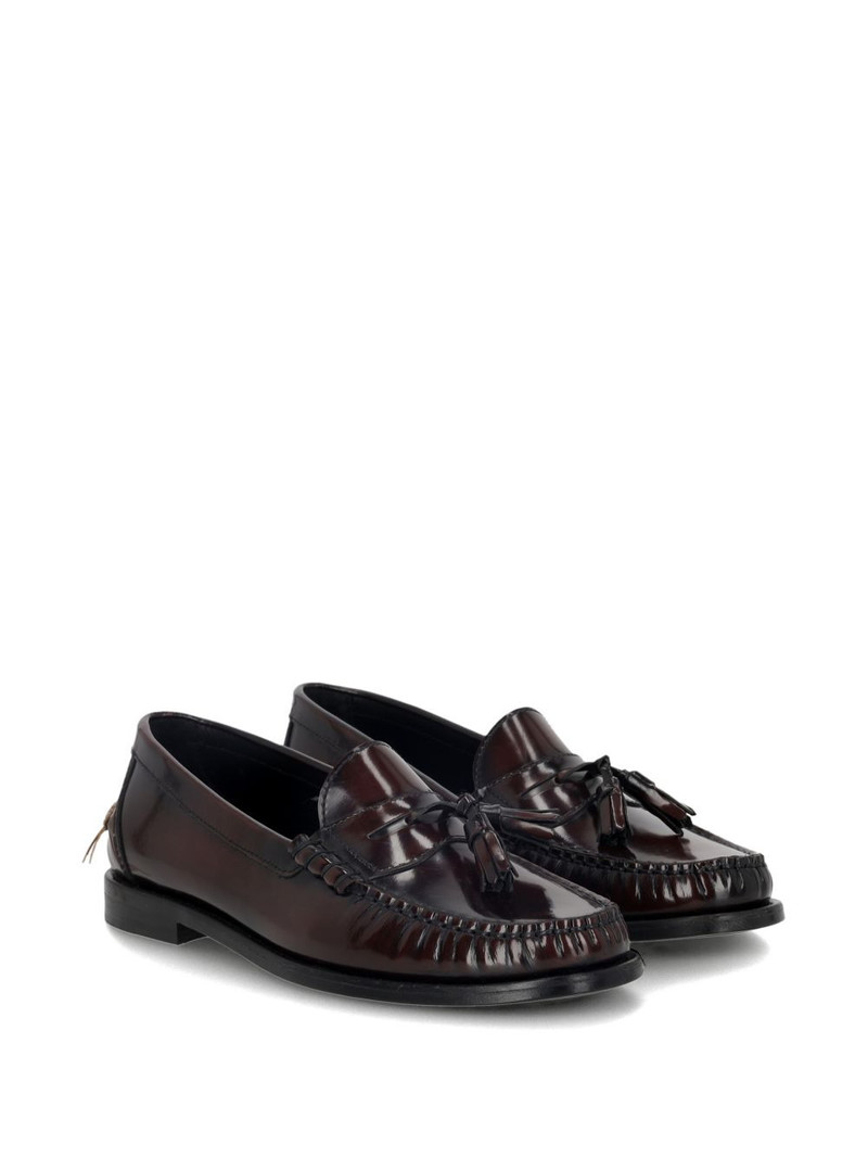 FORTELA Sophie tassel leather loafers outlook