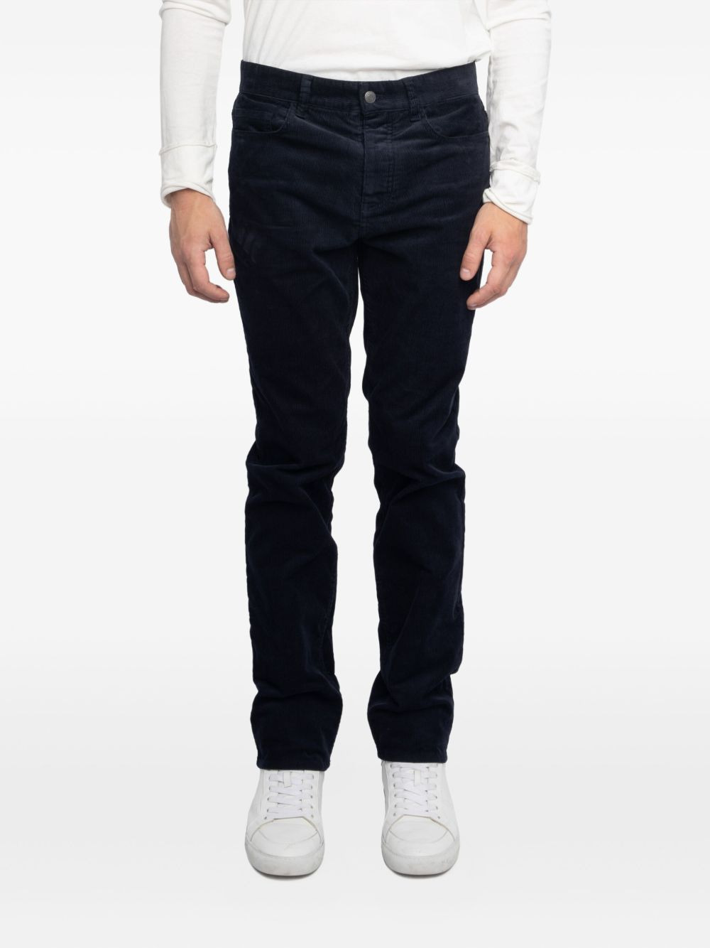 straight-leg trousers - 4