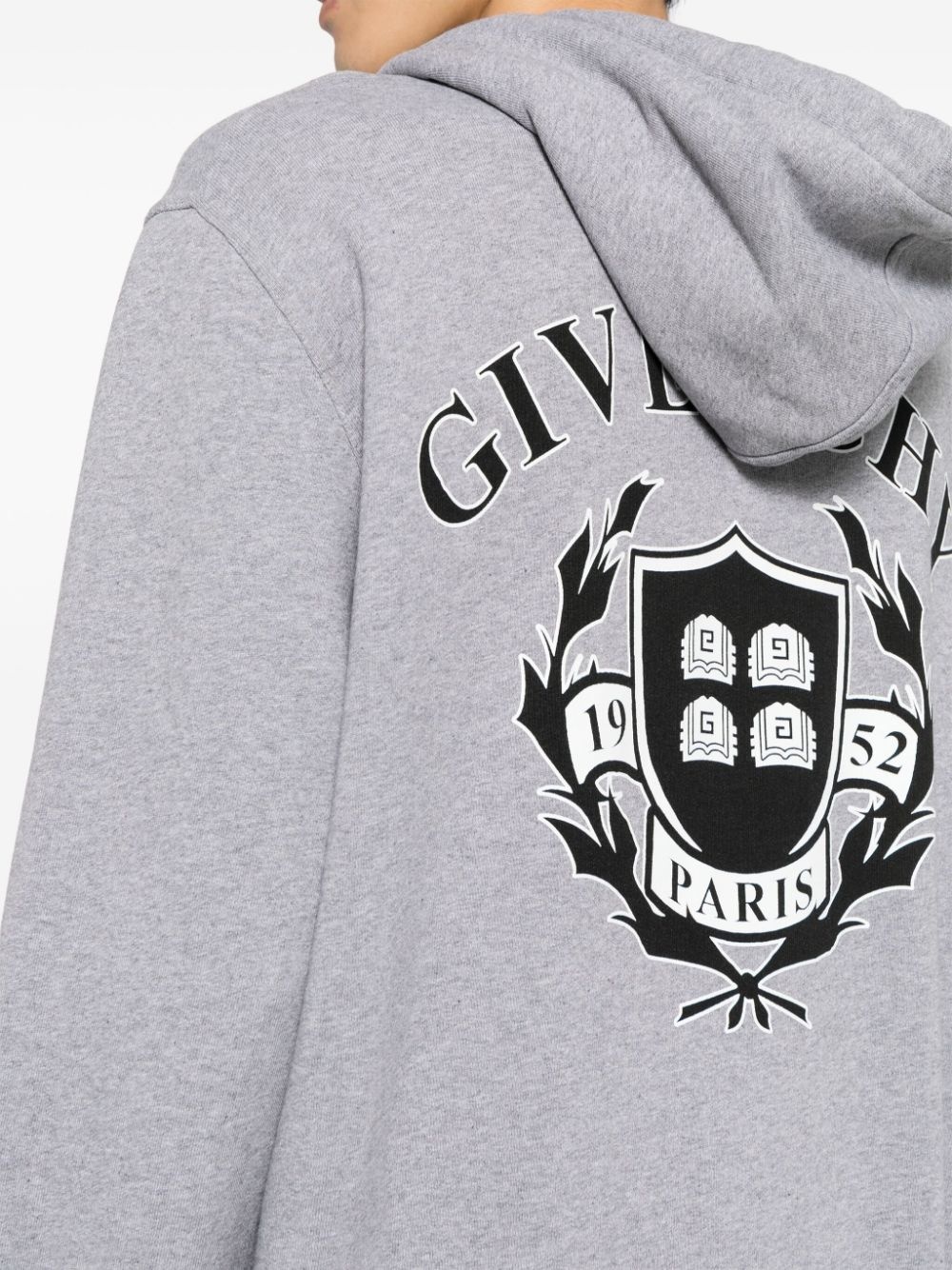 GRAPHIC-PRINT COTTON HOODIE - 4