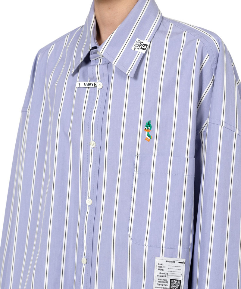 LEON Embroidery Stripe Shirt 21