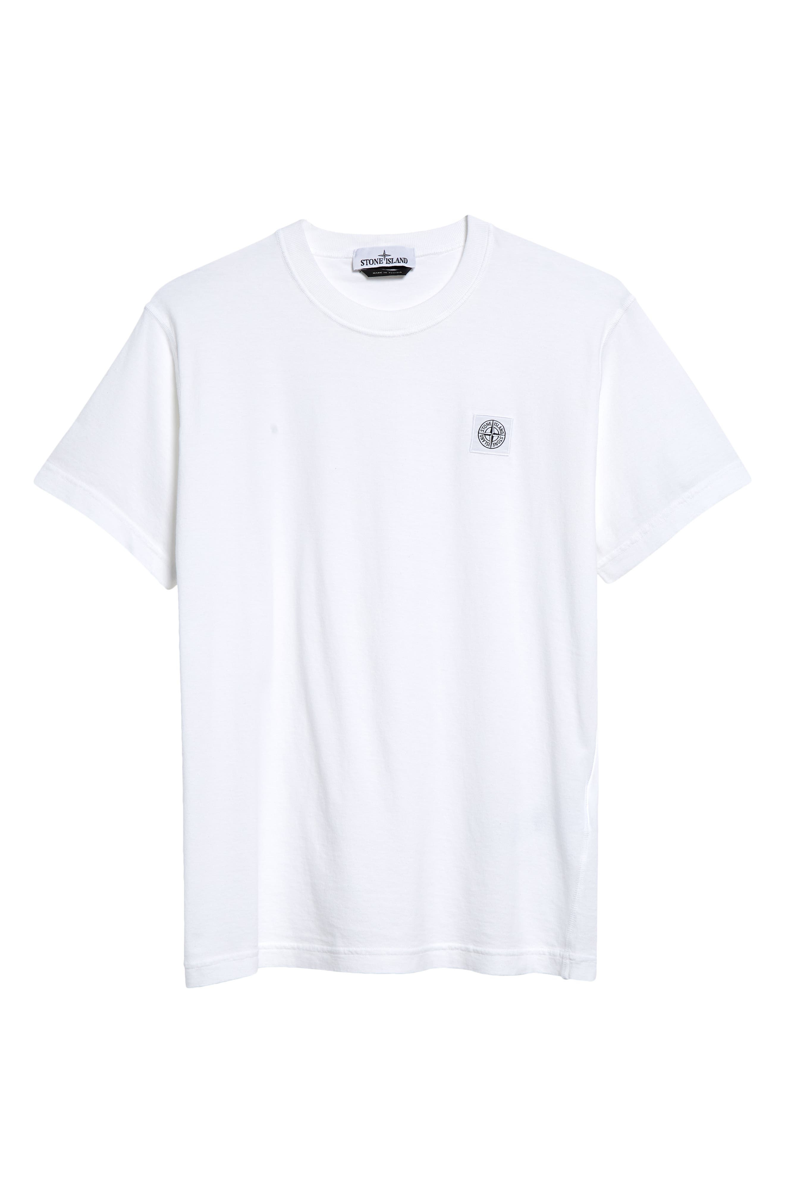 Logo Patch Cotton T-Shirt - 5