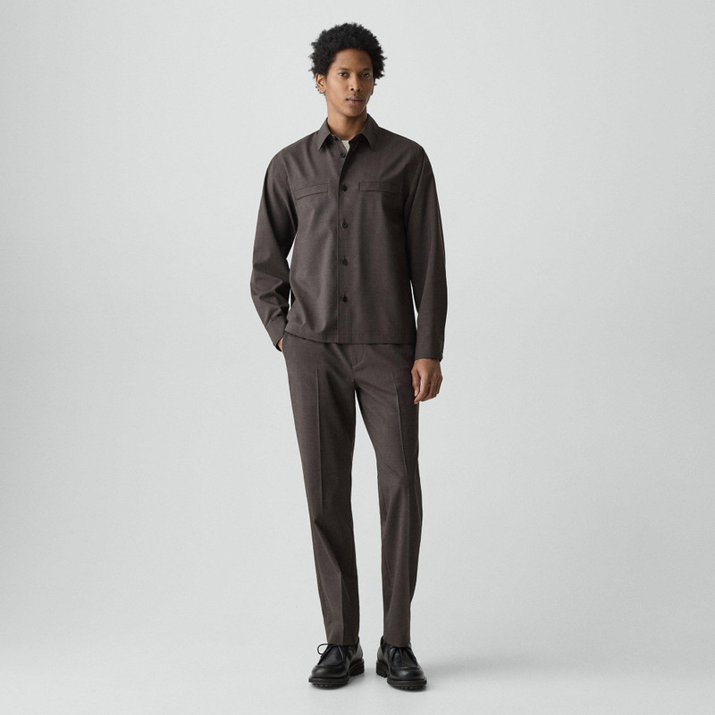 Theory Utility Overshirt in Motion Wool outlook