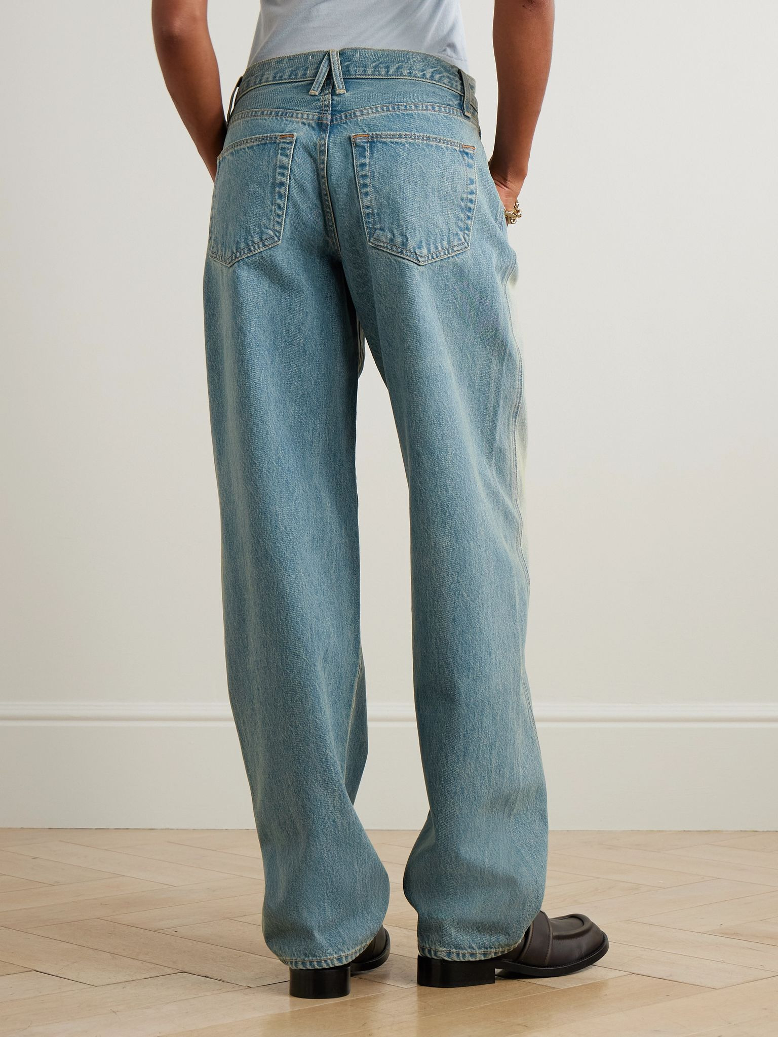 Tess Long Twisted Stem boyfriend jeans Light denim - 4