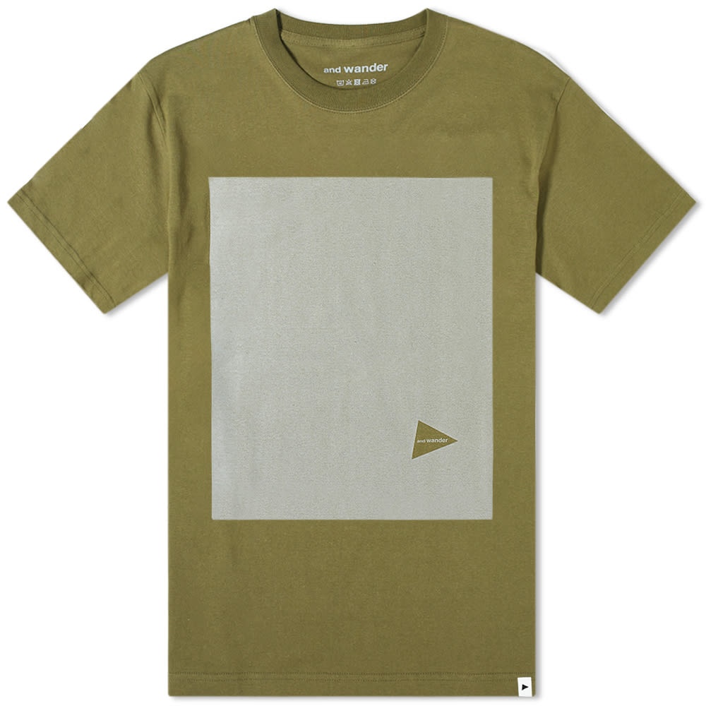 and wander Reflective Tee - 1