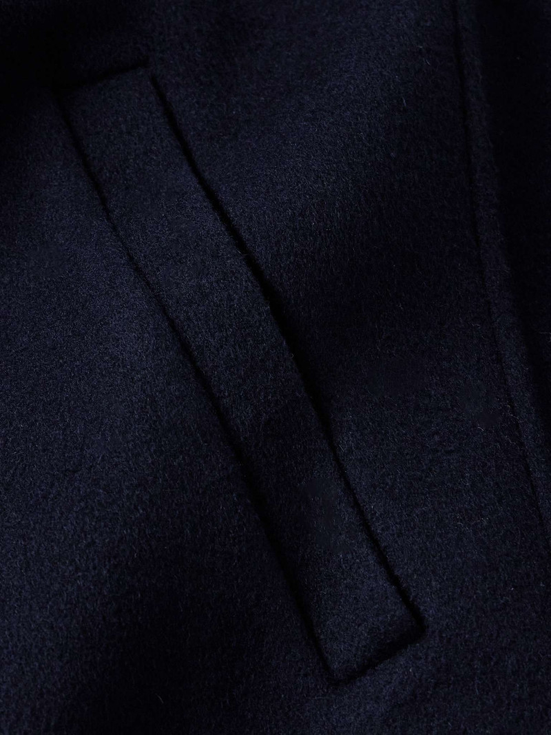 Double-Faced Virgin Wool and Cashmere-Blend Car Coat 6